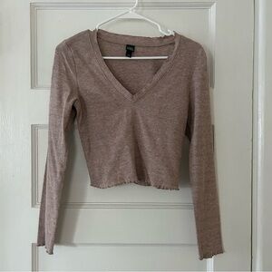 Wild Fable Cropped Long Sleeve